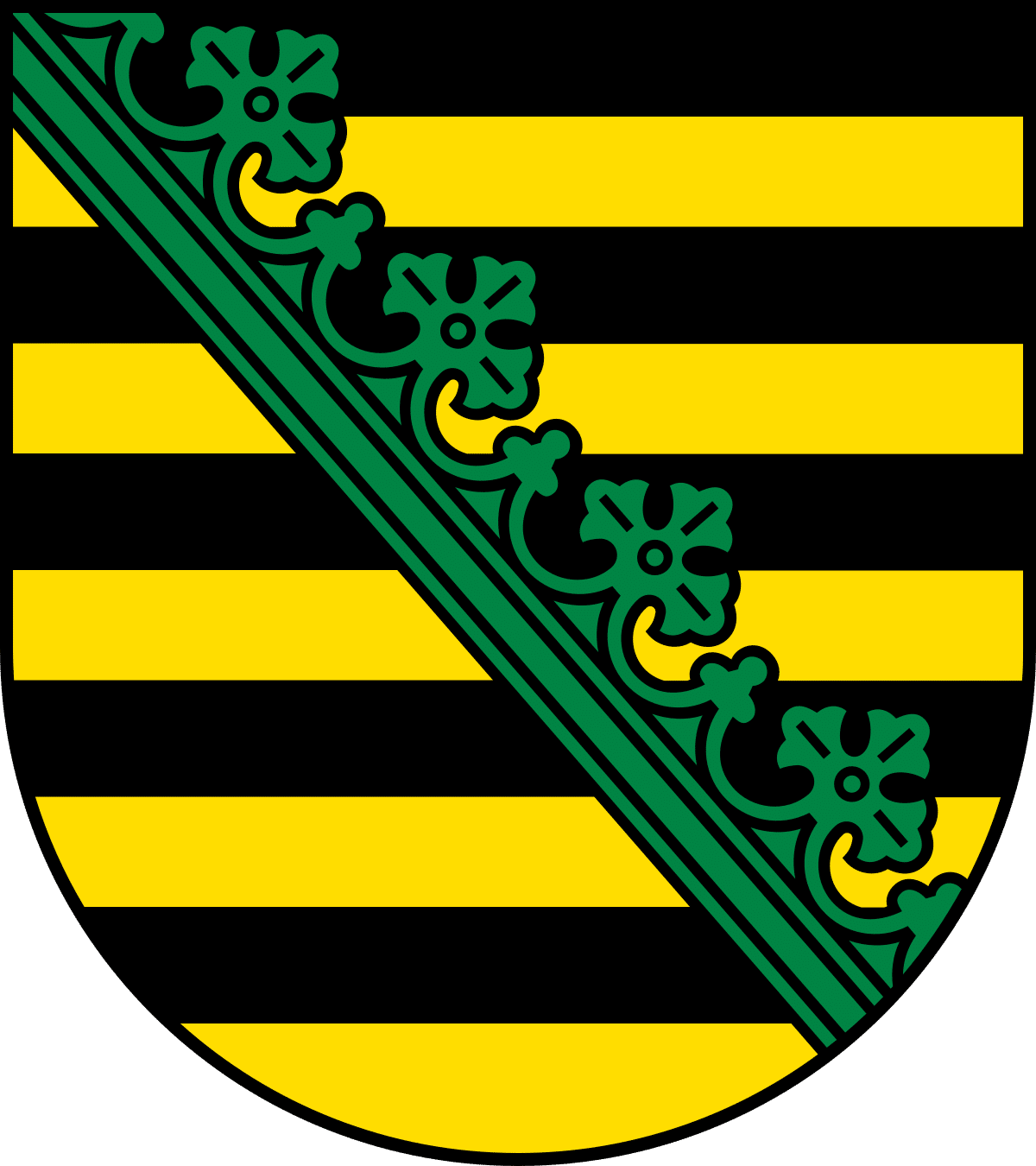 Wappen des Freistaats Sachsen